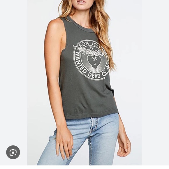Graphic Tank Top - Gray - Picture 2 of 11